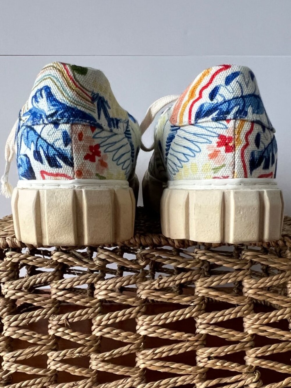 Farm Rio Copacabana Flatform Sneakers, Size 7.5, Excellent Condition! - Picture 13 of 13